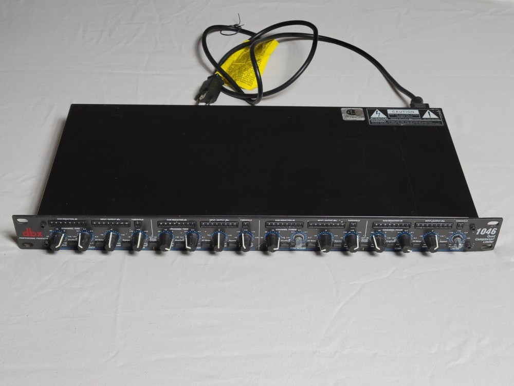 DBX 1046 Quad Compressor/Limiter- Tested Working USED – see pics