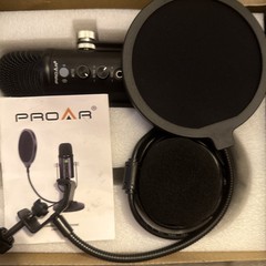 Proar Sensitive Pickup Pure Sound Professional Condenser Microphone