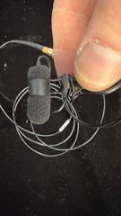 DPA Mini 4080 Miniature Cardioid Lav 4080-DC-D-B00 & DAD6010 Microdot to TA4F