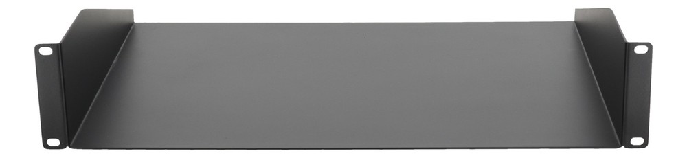 Rockville 2URS Pro Audio 2U Space Rack Shelf Cabinet Tray, 14″ Deep, Up To 40Lbs