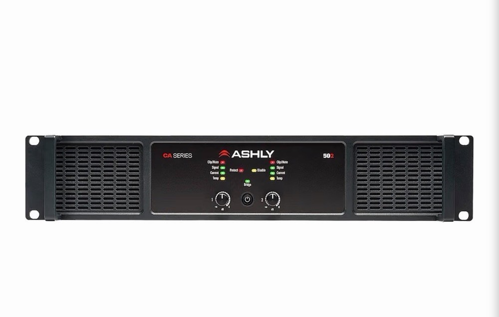 Ashly CA502 2 Ch x 500W Class D Amplifier