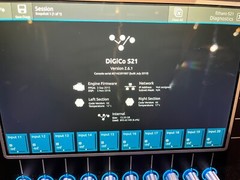 DiGiCo S21 Console with Road Case & DMI-Dante 2 card