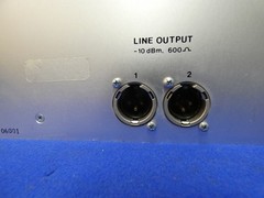 McCurdy ATS-100 Audio Test Set Dual Channel VU PPM Phase Meter OK, NO VU Lights