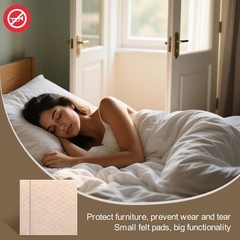 200 Pcs Small Wool Felt Pads, SelfAdhesive Furniture Pads 0.39 Inch Felt Cir…