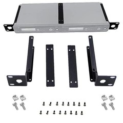 RhymKawa Mic Rack Mount Bracket Only for Shuer SLX4, 1U, 2 Receivers