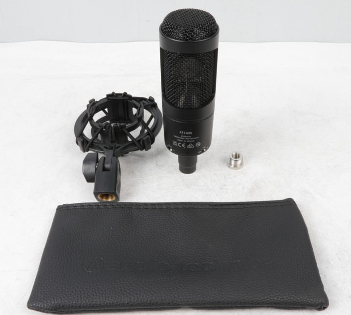 New AT2035 Large Diaphragm Cardioid Condenser Microphone BLACK US