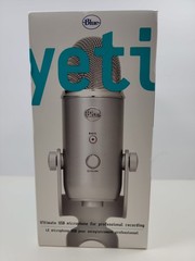 BRAND NEW – Blue Yeti – Professional USB Microphone – 988-000103 – Silver