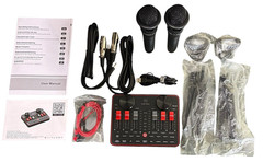 G1 Audio Mixer Kit for Live Streaming Live Sound Card for Streaming Audio