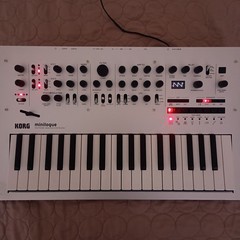 Korg Minilogue 4-Voice Polyphonic Analog Synthesizer Silver