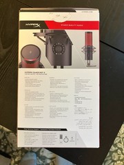 HyperX Quadcast 2 Microphone Black Red W/Removable Shock Mount