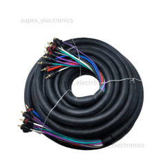 Sonic Boom 35ft 10 Channel RCA „MEDUSA“ Cable Snake – CCA Copper Clad Aluminum