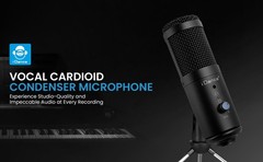 MS1814 6-in-1 PRO Vocal Cardioid Condenser Microphone Plug & Play Studio Reco…