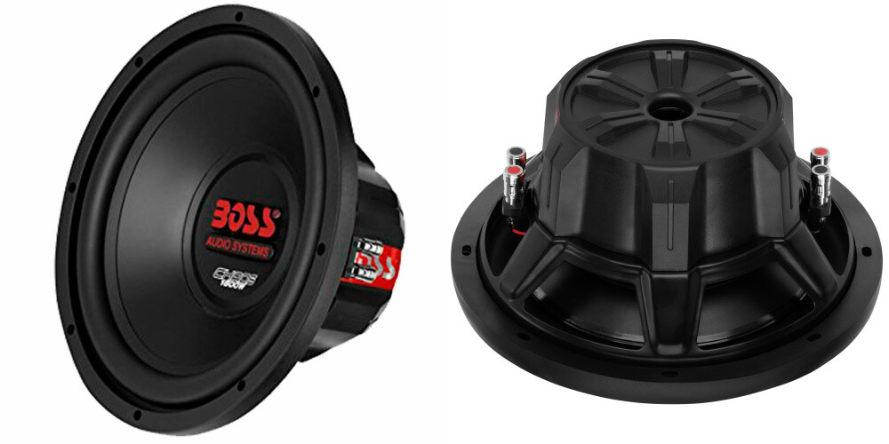 NEW (2) 10″ DVC Subwoofer Bass Replacement Speakers 4ohm Sub.Dual VoiceCoil PAIR