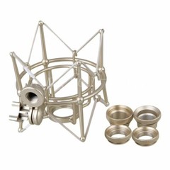 Metal Cylinder Microphone Spider Shock Mount Holder for Newman U87 Mic