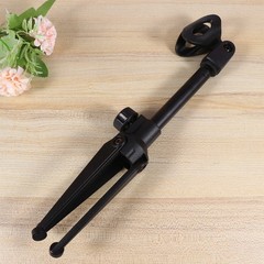 Liftable Microphone Stand Triangle Desktop Microphone Rack Stand for Music