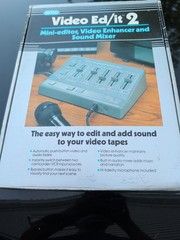 SIMA Video Ed/it 2x Mini Editor & Sound Mixer w/ Color Wipe Effects SED-2X great