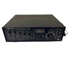 Realistic MPA-80 Watt Solid State PA Mixer Equalizer Amplifier 32-2036A