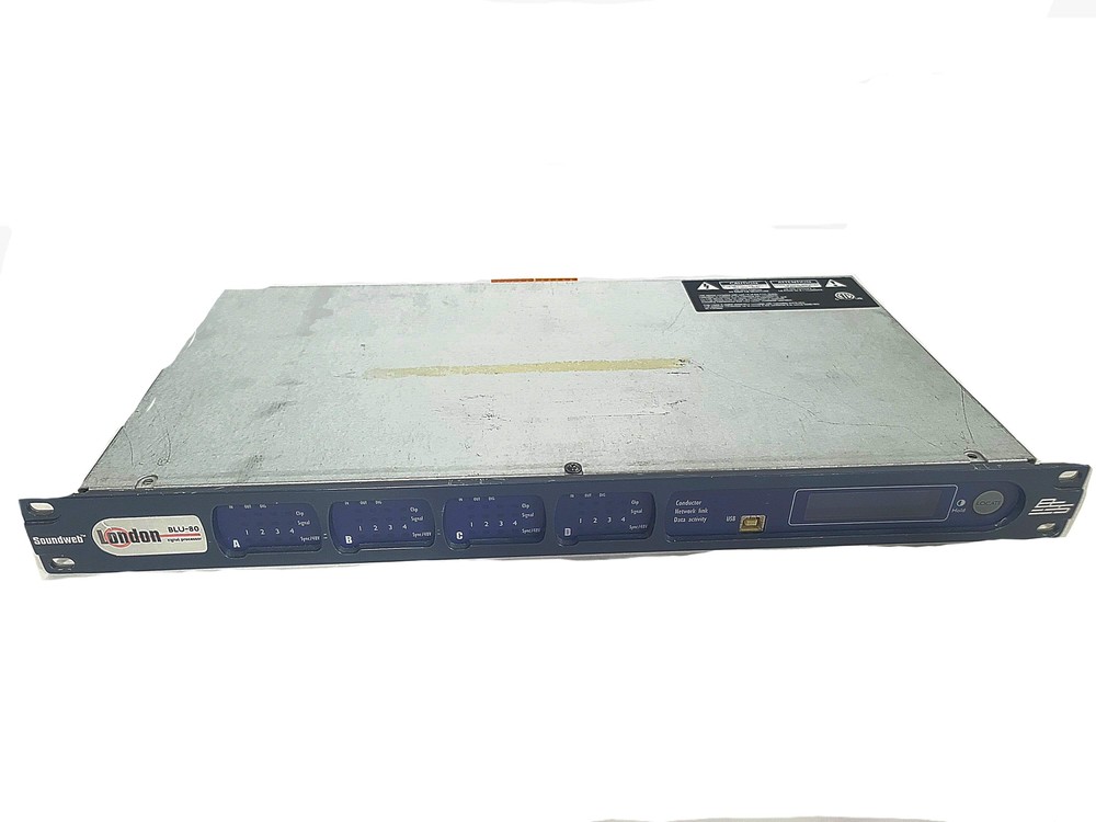 BSS Audio Soundweb BLU-80 Signal Processor (C1969-22)