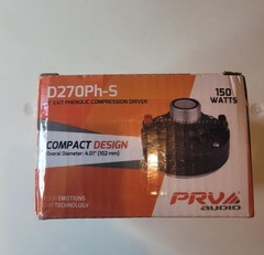 PRV Audio D270Ph-S- 1″ Exit Phenolic Compression Driver Vocal Reproduction 8ohms