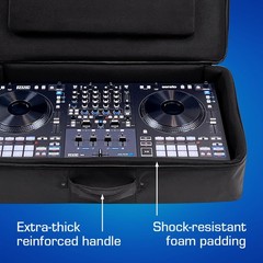 ANALOG CASES Rane Performer/Rane Four Case – Custom-Fitted Padded Black