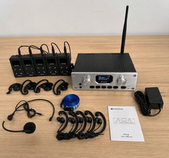 Retekess TT119 Assistive Listening System, Church Translation System 1TX 5R