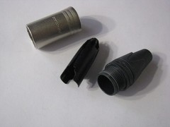 1 Neutrik Metal XLR Mic Connector Part Male Connector Replacement End 3 Pin 3XLR