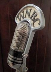 Custom Mic Flag for vintage mini RCA 77 clone microphone Calrad Argonne Fentone