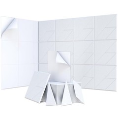 21 Pack Self-Adhesive Sound Proof Foam Panels for Walls, Acoustic Panels Sound A