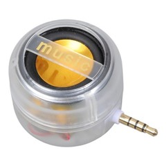 3.5mm Mini Cellphone External Speaker Portable Stereo Music Player Rechargeable
