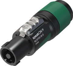 Genuine NEUTRIK NL4FXX-W-S 4-Pole SPEAKON Locking Cable Mount Connector
