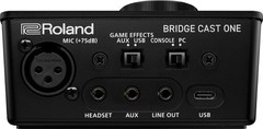 Roland BRIDGE CAST ONE BRC-ONE Dual Bus Gaming Streaming Mixer Black NEW Japan