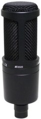 Audio Technica AT2020 Studio Microphone-Cardioid Condenser Mic + Headphones