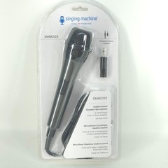 Wired Microphone for Karaoke Black Unidirectional Dynamic Vocal Microphone NEW