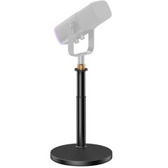 Desktop Microphone Stand, Telescopic Table Mic Stand for Desk Adjustable with…
