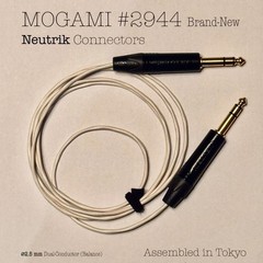 1–30 ft Mogami 2944 console cable White | Choose Neutrik XLR/TRS | Bulk Ready