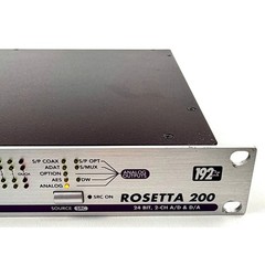 Apogee Rosetta 200 192kHz 2-Channel AD/DA Converter Silver Rackmount Pro Audio