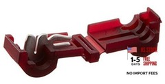 Install Bay RTT Red Insultion Displacement T-Tap Connector Standard Packaging
