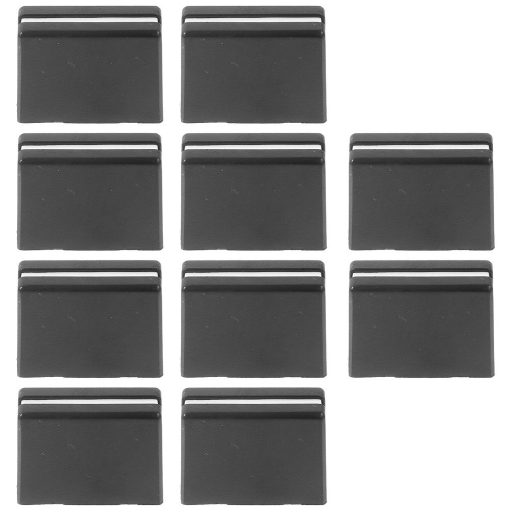 10Pcs Durable ABS Slider Caps for Dj Console Mixer Fader Knobs Black