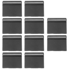 10Pcs Durable ABS Slider Caps for Dj Console Mixer Fader Knobs Black