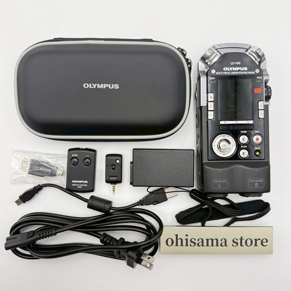 Olympus LS-100 Multi-Track Linear PCM Recorder 140dB SPL Handheld Audio Recorder