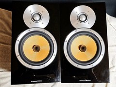 Bowers & Wilkins B&W CM5 Bookshelf Speakers Pair Black