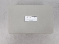 Vintage Shure Microphone Hard Plastic Protective Case White #3