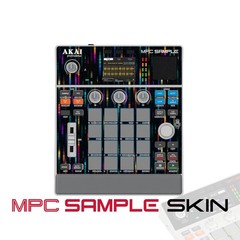 Akai MPC Sample Skin / Rainbow Equalizer Matrix