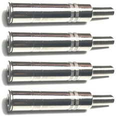 1/4 Inch Ts Female Jack 1/4 Cable Connector For Microphone And Guitar 6.35mm Mo
