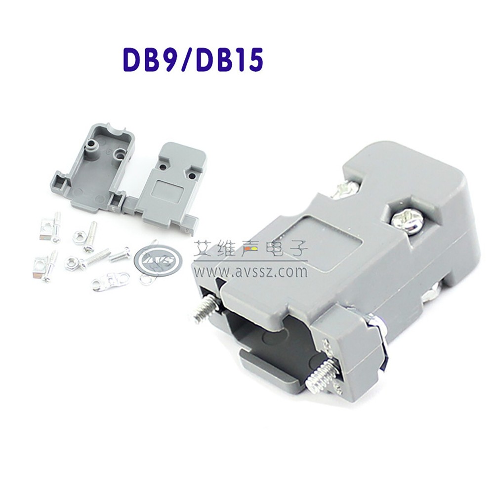 D-SUB VGA BD15 Plug Dummy Solder Cable Mount Assembly Display Emulator Housing