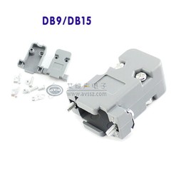 D-SUB VGA BD15 Plug Dummy Solder Cable Mount Assembly Display Emulator Housing