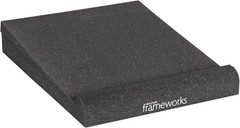 Pair of (2) Acoustic Foam Isolation Pads for Studio Monitors, Fits 6.5″ Speakers