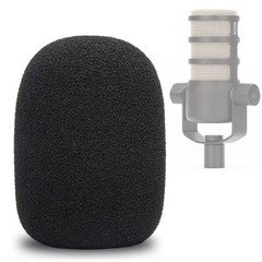 Pop Filter Foam Cover for USB Dynamic Microphone – Blocks Plosives & Wind Noise