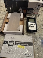 Zoom H4N handy recorder Multi Track Portable Digital Recorder in box w/ case