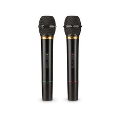 QFX M-336 Wireless Dynamic Professional Microphone – Twin Pack